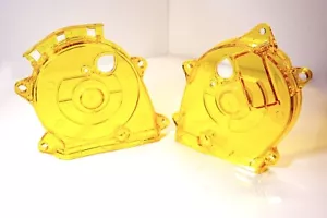 P2R Transparent Gold Upper Timing Covers Fits 14-20 Acura RLX - Picture 1 of 2