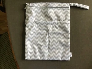 ALVABABY Diaper Wet Dry Bag with Two Zippered Pockets - Picture 1 of 6