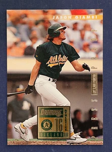 Donruss 1996 pruebas de prensa #47 Jason Giambi - Imagen 1 de 2