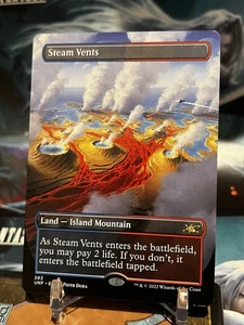 MTG | Steam Vents (Borderless) [Unfinity] NF - Picture 1 of 1