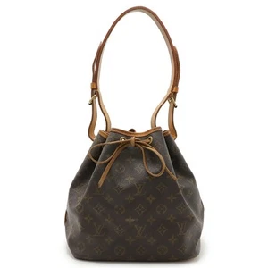 LOUIS VUITTON Monogram Petit Noe Shoulder Bag Semi Shoulder One Shoulder Shoul - Picture 1 of 6