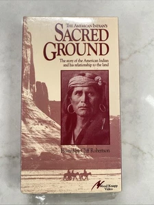 Sacred Ground VHS 1991 Documentary Native American History Wood Knapp - Bild 1 von 8