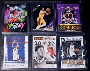 ANTHONY DAVIS (9) KARTENEINSATZ LOT PRIZM EXCALIBUR KLAR DONRUSS JAMFEST SSP - Bild 1 von 2
