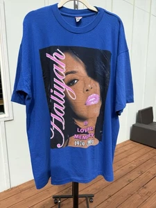 VINTAGE AALIAYH MEMORIAL XXXL SHIRT 2001 Rap Tee Back Forward Resolution Sade - Bild 1 von 4