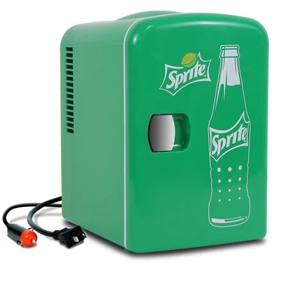 Mini nevera portátil de 6 latas 4L refrigerador de viaje refrigerador compacto oficina en casa Foto 1 de 4