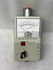 MEDIDOR DE NIVEL DE VIBRACIÓN/SONIDO IRD MODELO 308 - Imagen 1 de 9