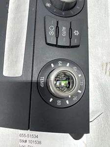 64119248707 2004 BMW 525i HVAC Temperature Control Panel - Foto 1 di 7