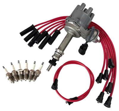 DISTRIBUIDOR CABLE CHISPA FORD RANGER MUSTANG PINTO CAPRI V6 171 CID 2.8L 1975-1984 Foto 1 de 4