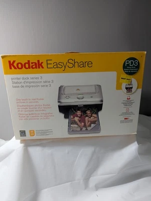 Kodak EasyShare Series 3 Digital Photo PD3 Thermal Printer Dock Station - Image 1 of 4