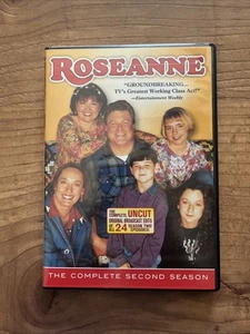 Roseanne Season 2 DVD Set Open Case Still Sealed At Top *Case Wear Ships Fast - Foto 1 di 5