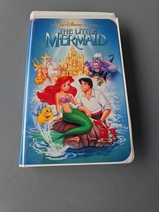 Disney The Little Mermaid (VHS, 1989, 1st edition label) BANNED Edition - Picture 1 of 9