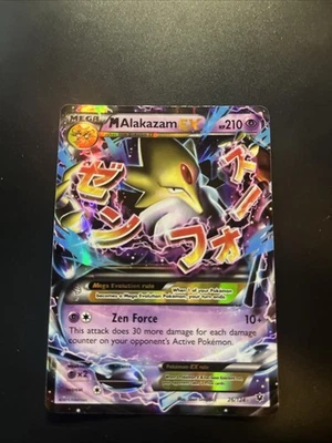 M Alakazam EX - XY - Fates Collide (FCO) 26/124 Ultra Rare Mega Evolution NM / M - Image 1 of 4
