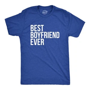 Camiseta Best Boyfriend Ever Camiseta Divertida para Citas Camiseta I Love my Boyfriend - Imagen 1 de 8