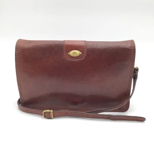 The Bridge Tracolla Vintage Anni 80 Made In Italy Cuoio Cognac - Foto 1 di 13