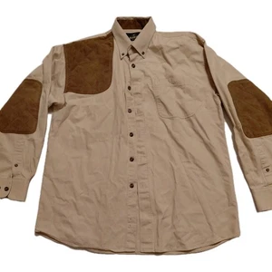 RedHead Shooting Shirt Men's Med Tan/Brown Button Up Padded Hunting Outdoors - Picture 1 of 8