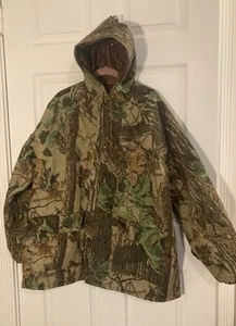 Stearns Jacket 8302 Brown Camo Realtree Hunting Dry Wear Rain Coat Mens MEDIUM M - Picture 1 of 3