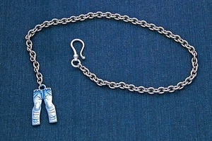 Kette Geldbörse Biker Anhänger Blue Jeans - Bild 1 von 2