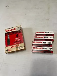 motorcraft awsf44c f4 new 4 spark plugs. NOS MADE IN USA - Picture 1 of 4
