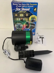 Star Shower Laser Light Christmas Red Green Outdoor Christmas 2015 - Picture 1 of 12