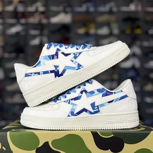 Größe 8,5M - A Bathing Ape Bapesta Icon "ABC Camo" - (blau) - Bild 1 von 6