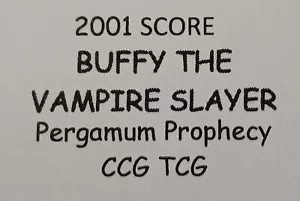 BUFFY VAMPIRE CCG TCG PERGAMUM PROPHECY Drusilla 200 (Essence) - Picture 1 of 4