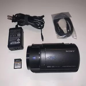 Sony FDR-AX43 4k HD Camcorder 20.6 MP - Picture 1 of 10