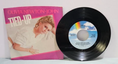Olivia Newton-John Tied Up 45 RPM Record LP w/ Picture Sleeve Jukebox - Image 1 of 2