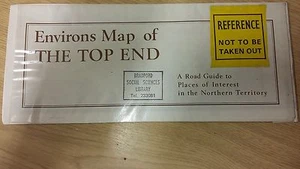 Road Guide: Places Of Interest: Northern Territory: Australia: Map (M15) - Foto 1 di 1