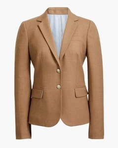J.CREW Factory NWT $198 Wool Blend Original Schoolboy Blazer Jacket Top Size 4 - Picture 1 of 6