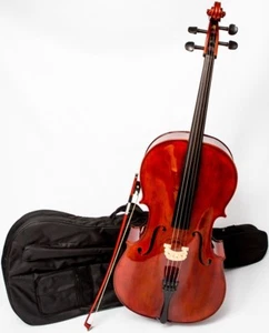 USA Cello 1/4 M-tunes No.200 wood - Luthier workshop - Picture 1 of 12