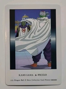DRAGONBALL Z HERO COLLECTION 1 #113 KAMI-SAMA & PICCOLO AMADA ARTBOX 1995 - Imagen 1 de 2