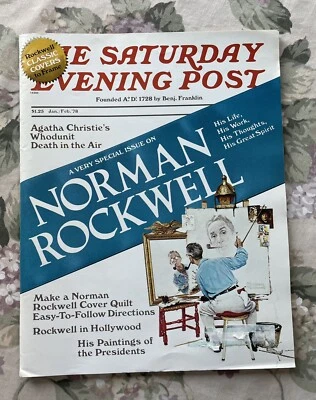 The Saturday Evening Post Jan/Feb ‘78 Special Issue On Norman Rockwell  - Image 1 of 4