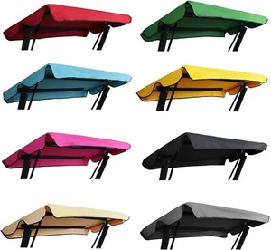 Sonnendach für Hollywoodschaukel Dachplane für Garten-Schaukel Ersatzdach - Bild 1 von 87