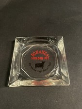 Vintage BONANZA Sirlon Pit Steak House Restaurant Ashtray 