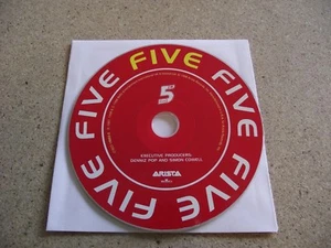 FIVE (1998 CD) 07822-19003-2 DISC ONLY. Studio album by English boy band 5 - Picture 1 of 1