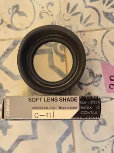 Contax G-11 Paralume Morbido Cappuccio Gomma 55mm Soft Lens Hood - Foto 1 di 3