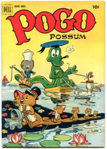 POGO POSSUM #8, FN, Dell, Golden Age, 1952, Walt Kelly, more Cartoon in store - Picture 1 of 1