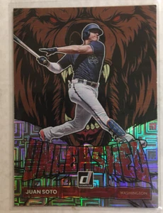 2022 Donruss Juan Soto Unleashed Insert Vector - Picture 1 of 2