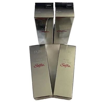 PUR 4-in-1 Love Your Selfie Coffee DPP4 Longwear Foundation NEW Lot 4 Concealer - Image 1 of 4