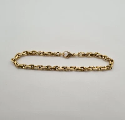 Bracelet en or jaune 18 carats 7.41 gr 19cm - Photo 1/4