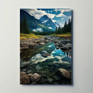 Glacier National Park Poster - Picture 1 of 17
