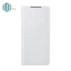 Original Samsung Official Galaxy S21+ 5G Smart LED View Cover (EF-NG996) - Gray - Picture 1 of 9