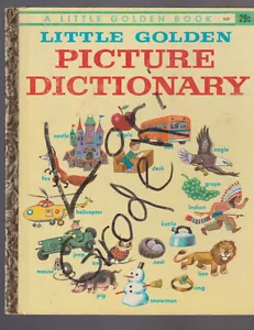 Kleines goldenes Bild Wörterbuch kleines goldenes Buch 5. Druck Tibor Gergely - Bild 1 von 1