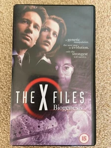 The X Files VHS - Biogenesis - Very Good Condition - Imagen 1 de 2