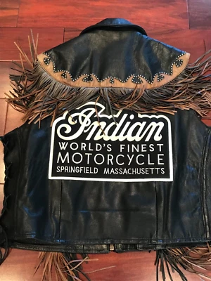 MEN'S INDIAN MOTORCYCLE VEST - Image 1 of 4