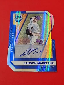 Landon Marceaux 2021 Elite Extra Edition Aspirations Auto 61/89 , Angels - Picture 1 of 8