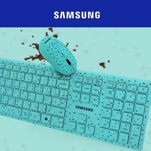 SAMSUNG Wireless Keyboard Mouse Set SRP-9500MC Superior Performance Reliable - Picture 1 of 7