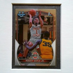 #8 Roddy Gayle Jr. - Ohio State 1st 2023 Bowman Chrome University Base Card