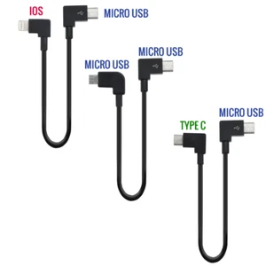 Câble Micro USB Type-C iphone ios OTG pour DJI Mavic Mini /Spark /Air /Pro /Zoom - Photo 1 sur 11