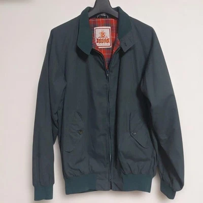 Blusa Swing Baracuta G9 Verde Escuro Masculina Tamanho 38 Fabricada no Reino Unido com Forro Tartan - Imagem 1 de 4